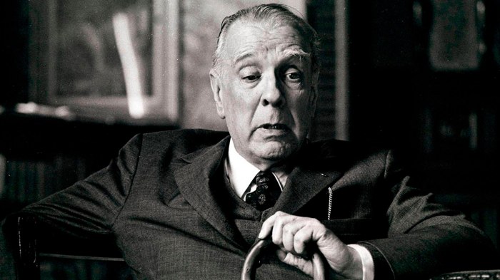 Fotografía de Jorge Luis Borges