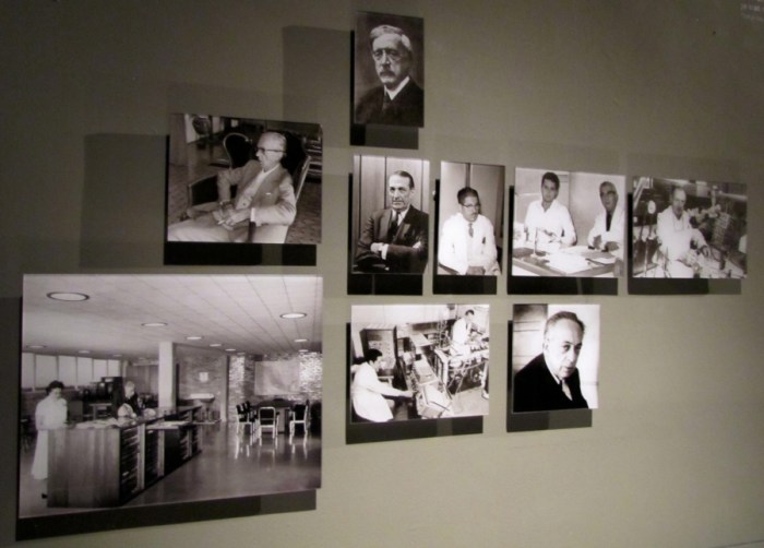 Fotografías de diversos científicos españoles que reanudaron, en instituciones como la UNAM o el IPN, las investigaciones que habían iniciado en su país.