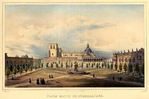 Plaza de Guadalajara en el siglo XIX