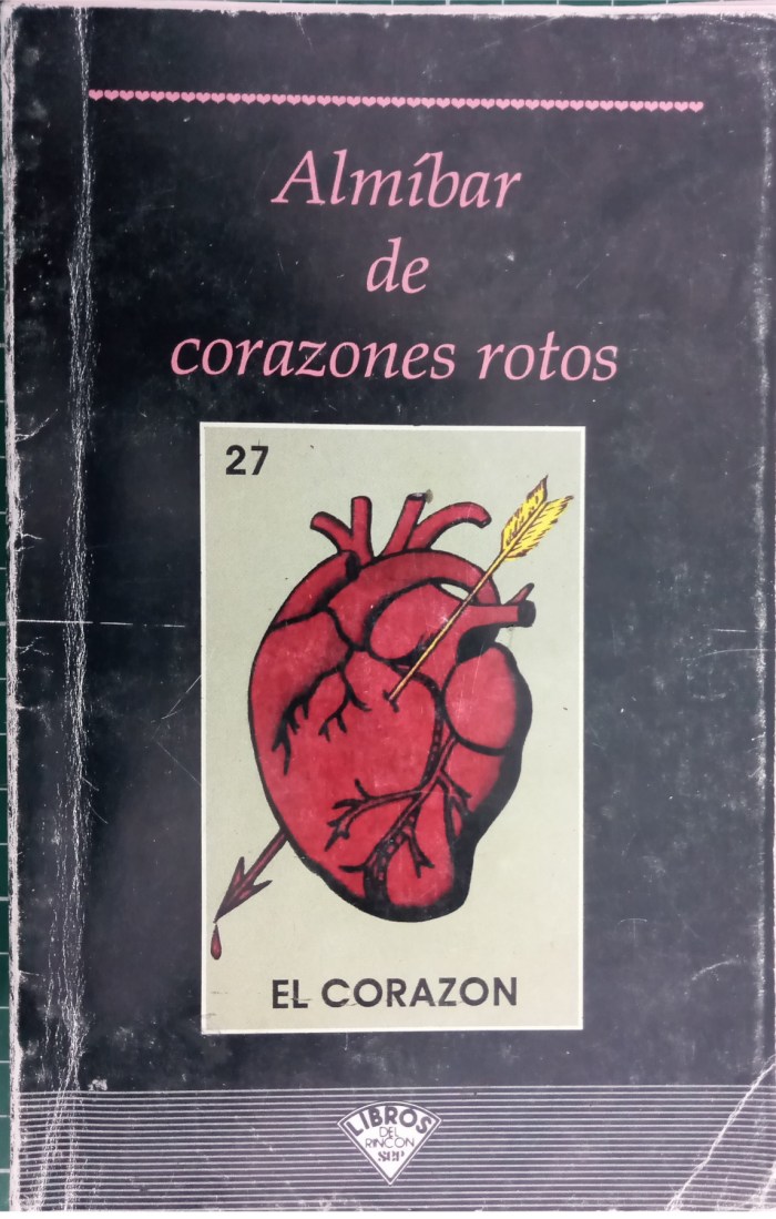 portada de almíbar de corazones rotos