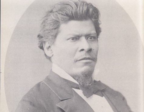 Fotografía de don Ingacio Manuel Altamirano, autor de 'La navidad en las montañas'