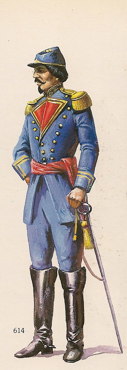 Uniforme de soldado mexicano del siglo XIX, clemencia de ignacio manuel altamirano